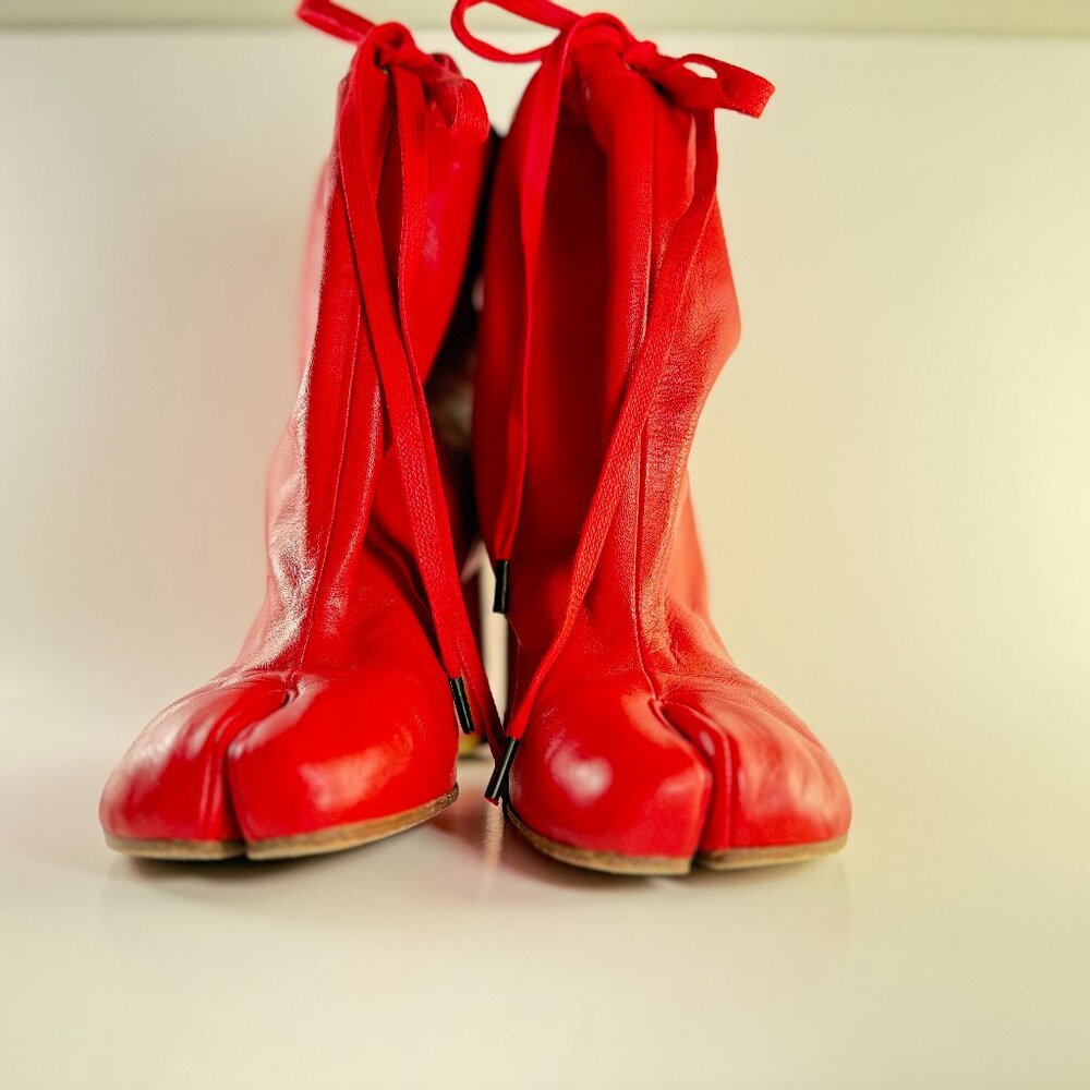 Maison Margiela Tabi Drawstring Boots "Poubelle" - Picture 3 of 9